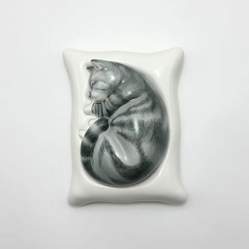 Serene Slumber Handmade Cat Urn