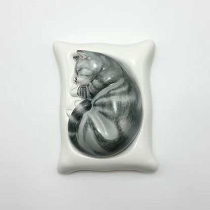 Serene Slumber Handmade Cat Urn
