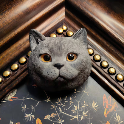 Time Recalled Cat &Dog Sculpture