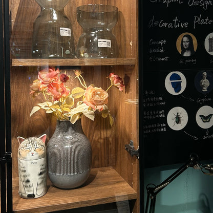 Custom Handmade Ceramic Cat Urn