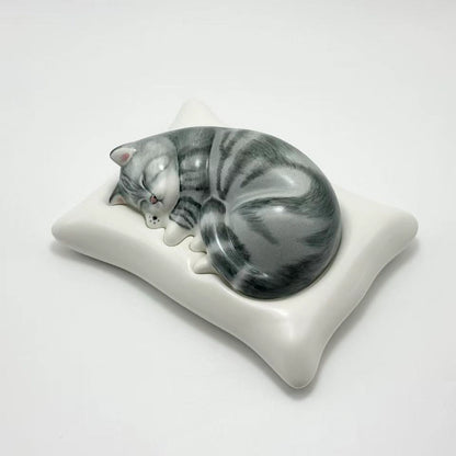 Serene Slumber Handmade Cat Urn
