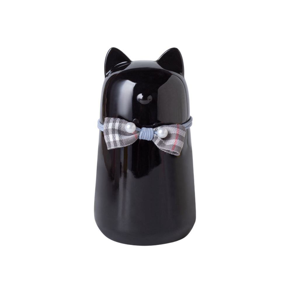 Bowknot Ceramic Cat Urn